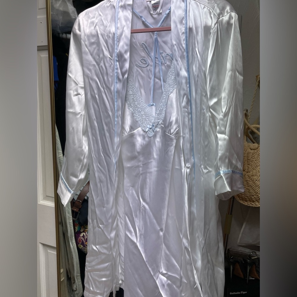 Bride Robe and Nightgown NWOT
